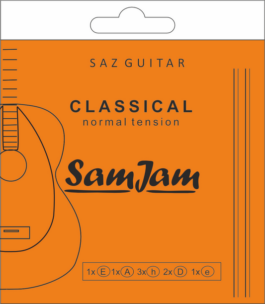 Samjam Sazguitar Strings  Classic für SG-34